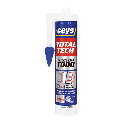 Total tech blanco cartucho 290 ml
