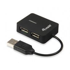 Mini Hub Equip Life Travel 4xusb 2.0 Negro