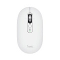MOUSE TRUST WIRELESS SERON HYPSCROLL SLIM 400-2400DPI 6 BOTONES RECARGABLE FSC GRS BLANCO