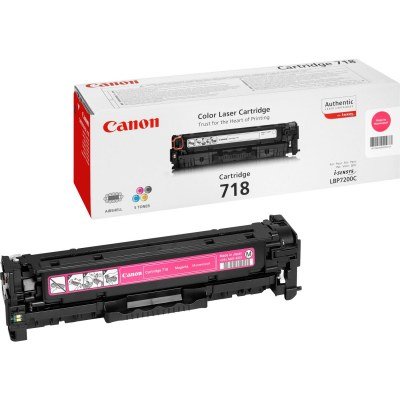 Canon 718 Magenta Cartucho de Toner Original - 2660B002