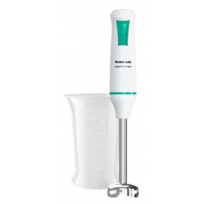 Batidora de mano Taurus ROBOT 750 INOX, 750W, 2 velocidades, función turbo, vaso medidor 0.5 litros, blanco y verde