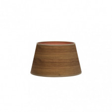 Pantalla Salma E27 Madera Oscura 25dx20dx15h