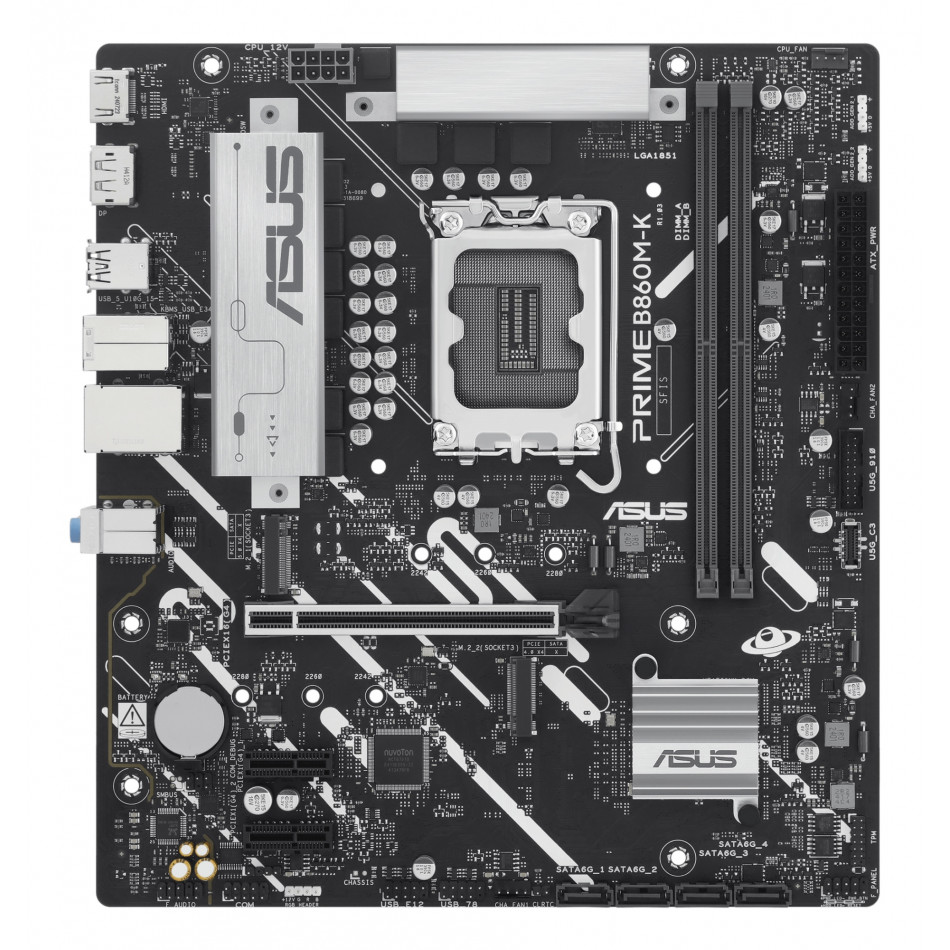 PRIME B860M-K Intel B860 LGA 1851 (Socket V1) micro ATX