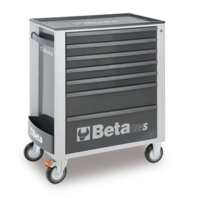 BETA C24S/7 Mobile Roller Cab 7 Drawers Grey 024002072