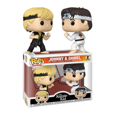 Funko pop movies the karate kid johnny & daniel 2 pk