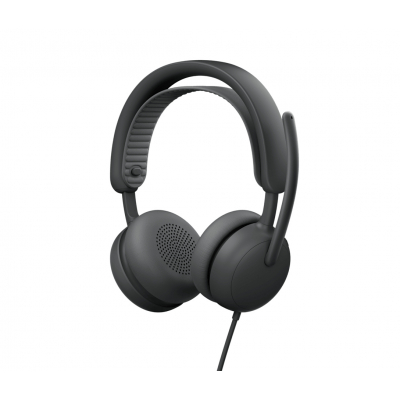 Zone Wired 2: auriculares con cancelación de ruido y tecnología híbrida adaptativa ANC, USB-C con adaptador USB-A, Grafito