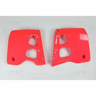 Plásticos laterales de radiador UFO Honda rojo HO02625-067 HO02625#067