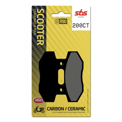 CT Scooter Carbon Tech Organic Brake Pads SBS 200CT