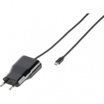 Cargador de Pared Vivanco 38344/ 1xMicroUSB/ 1.2A