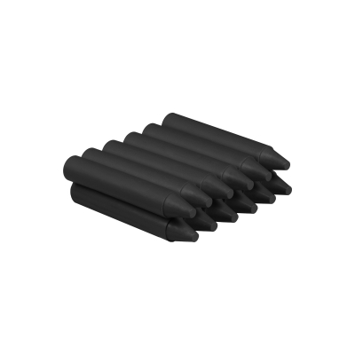 Jovi Estuche de 12 Ceras - No Manchan - No Huelen - Resistentes - Deslizan Bien - Faciles de Afilar - Desarrollan Motricidad Fina - Color Negro