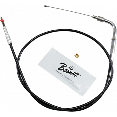 Cable de acelerador/ralentí en vinilo negro BARNETT 101-30-40012
