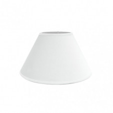 Pantalla Clara E27 Blanca 35dx18dx23h Conica Cerrada