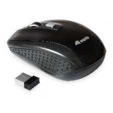 Ratón EQUIP Life Óptico RF 1600dpi Negro (EQ245104)
