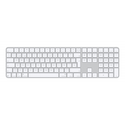 Magic teclado Universal USB + Bluetooth QWERTY Español Blanco