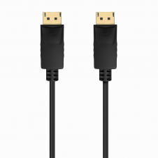 AISENS Cable DISPLAYPORT V1.2 CCS 4K@60Hz, DP/M-DP/M, Negro, 3.0m