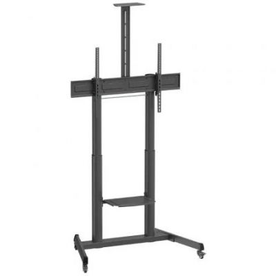 Soporte de Suelo Inclinable con Ruedas y Manivela Aisens FT100TE-403 para TV 60-100/ hasta 100kg