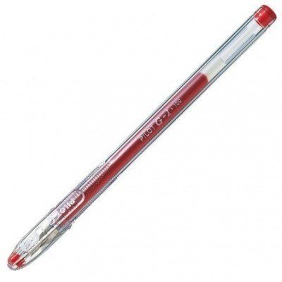 Bolígrafo de Tinta de Gel Pilot G-1/ Rojo