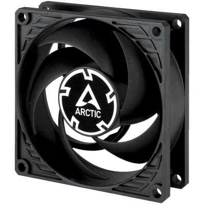 P8 Max Carcasa del ordenador Ventilador 8 cm Negro 1 pieza(s)