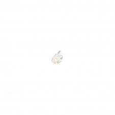 Equip 121111 conector RJ-11 (4P4C) Transparente