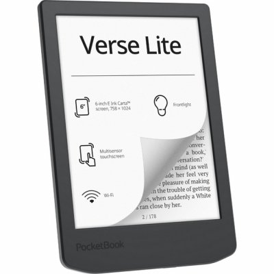 Libro electronico ebook pocketbook verse lite 6 pulgadas 8gb midnight grey