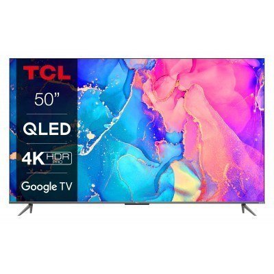 Tv tcl 50pulgadas qled 4k uhd - 50c631 - smart tv - hdr - dolby audio - hdmi - usb