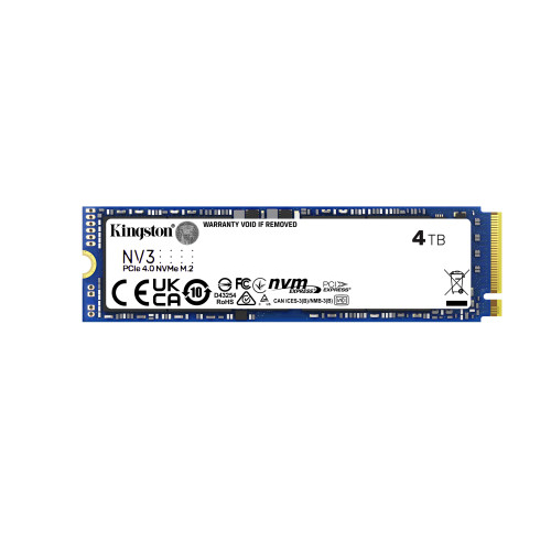 Kingston Technology NV3 4 TB M.2 PCI Express 4.0 NVMe 3D NAND