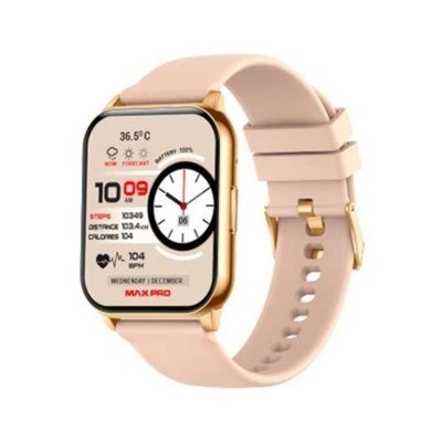Smartwatch maxcom fw25 arsen pro gold 1.96pulgadas