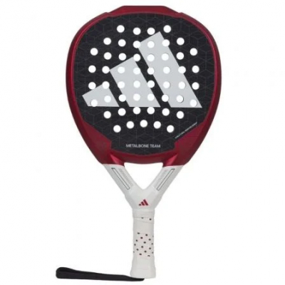 Pala de Pádel Adidas Metalbone 3.3 2024/ Negra, Blanca y Roja