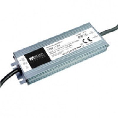 Fuente Alimentacion LEDs 12Vdc 45W 3,75A IP67 SLIM