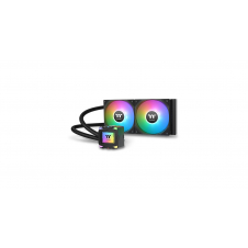 Thermaltake LA240 ARGB Placa base Kit de refrigeración líquida 12 cm Negro 1 pieza(s)