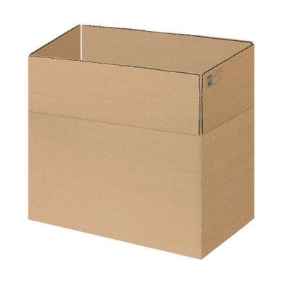 Pack de 15 cajas de embalaje de 4 solapas - 500x340x310mm - Cartón canal 3mm - Resistente y duradero