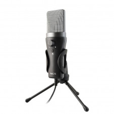 NGS Micrófono PC Usb con soporte tripode