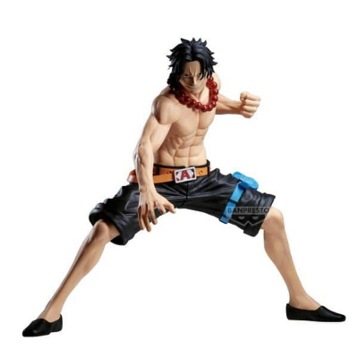 Figura banpresto one piece grandista portgas d.ace 20cm