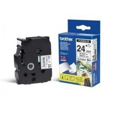 CINTA ROTULORA AMAR/NGRO FLEXBL24MM