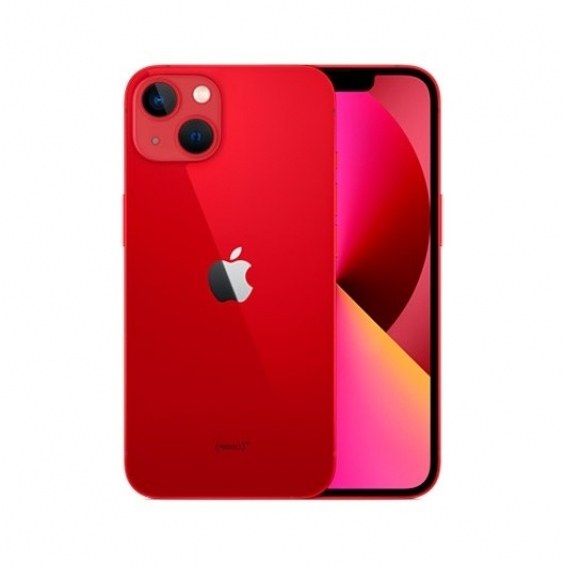 Telefono movil smartphone apple iphone 13 512gb red sin cargador - sin auriculares - a15 bionic - 12mpx - 6.1pulgadas