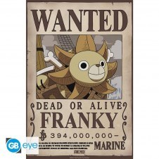 Poster gb eye chibi one piece wanted franky wano