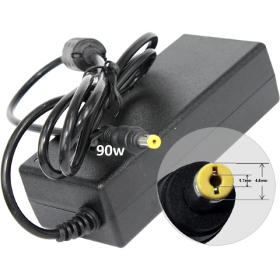 Cargador compatible para portátil HP / Compaq 90W 18.5V 4.9A 4.8 mm x 1.7 mm / 4941