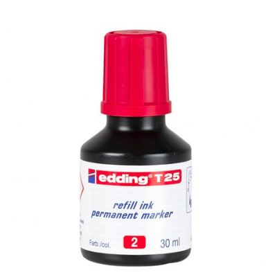 T25 recambio para marcador Rojo 30 ml 1 pieza(s)