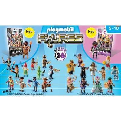 Playmobil desk display figuras niña 48 serie 26