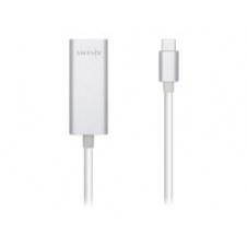 Adaptador Aisens Usb-c A Rj45 15cm Plata