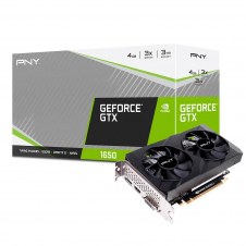 TARJETA DE VIDEO PNY NVIDIA GTX 1650 DUAL FAN X16 3.0 GDDR6 4 GB