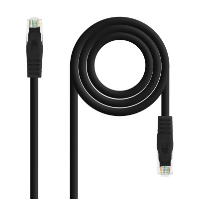Nanocable - CABLE RED LATIGUI LSZH CAT.6A UTP AWG24 NEGRO 3M