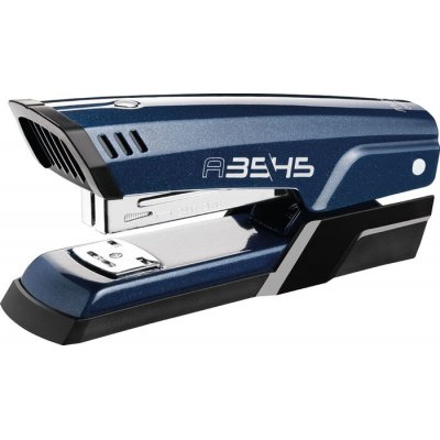 Maped Half Strip A-3545 Grapadora Metalica de Sobremesa - Hasta 25 Hojas a la Vez - Admite Grapas 24/6 y 26/6 - Grapado Abierto y Cerrado - Color Azul