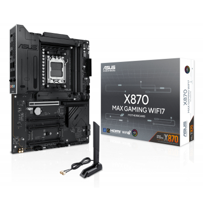 X870 MAX GAMING WIFI7 AMD X870 Zócalo AM5 ATX