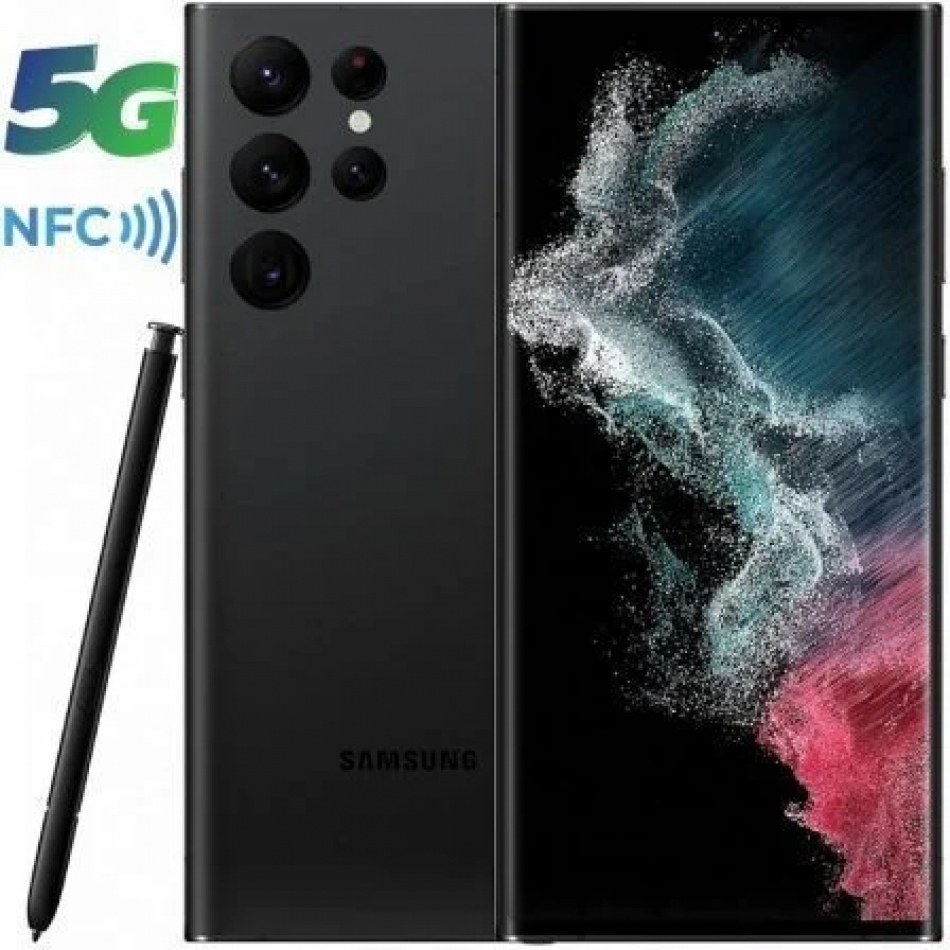 Smartphone Samsung Galaxy S22 Ultra 12GB/ 256GB/ 6.8/ 5G/ Negro