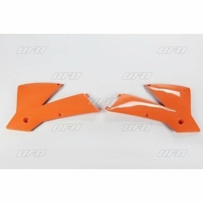 Plásticos laterales de radiador UFO KTM naranja KT03065-127 KT03065#127