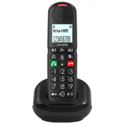 XL685 EWE Teléfono analógico Identificador de llamadas Blanco