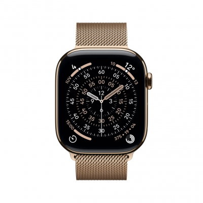 Apple Watch Series 11/ GPS/ Cellular/ 42mm/ Titanio Natural/ Correa Natural Milanese Loop