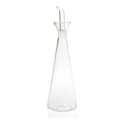 Aceitera de vidrio ø8x28,5cm 500ml ms64322 andrea house