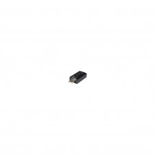 StarTech.com ICUSBAUDIO7 Tarjeta Sonido 7.1 Virtual USB Externa Adaptador Conversor Negro